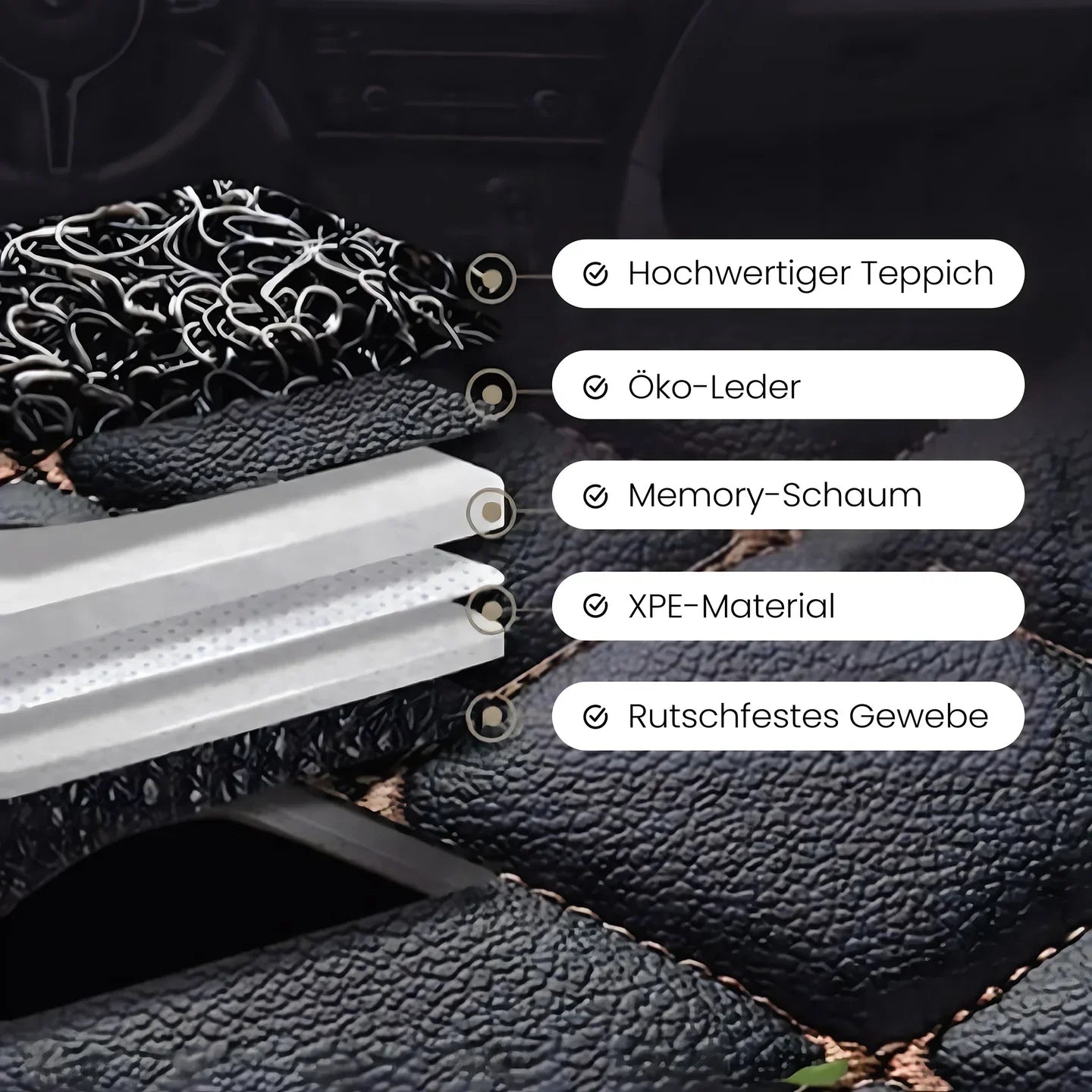 CarLux™ Maßgeschneiderte Matten